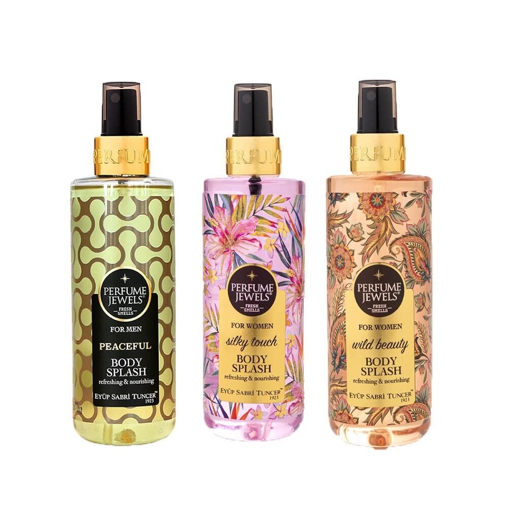 Eyüp Sabri Tuncer Vücut Spreyi Peaceful, Silky Touch ve Wild Beauty