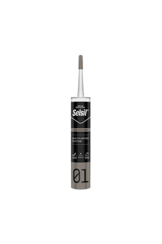 Selsil Genel Amaçlı Silikon (ŞEFFAF) 280gr