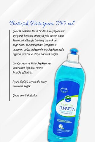 Bulaşık Deterjanı Turmepa 750 ML 5 Al 4 Öde ve Rosie Pamuk