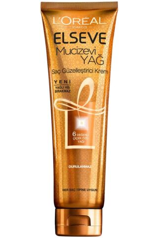 Elseve Marka: Mucizevi Yağ Saç Güzelleştirici Krem Tüm Saçlar Için 150ml Kategori: Saç Serum Ve Yağ