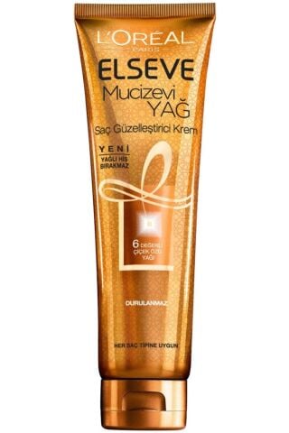 Elseve Marka: Mucizevi Yağ Saç Güzelleştirici Krem Tüm Saçlar Için 150ml Kategori: Saç Serum Ve Yağ