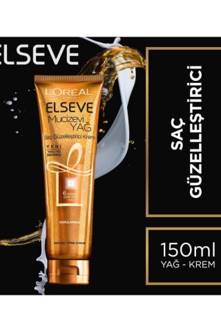 Elseve Marka: Mucizevi Yağ Saç Güzelleştirici Krem Tüm Saçlar Için 150ml Kategori: Saç Serum Ve Yağ