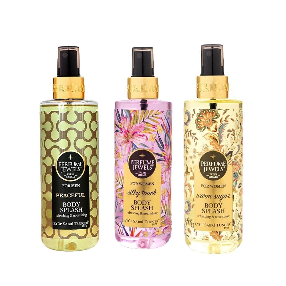 Eyüp Sabri Tuncer Vücut Spreyi Peaceful, Silky Touch ve Warm Sugar