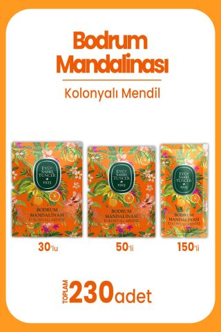 Eyüp Sabri Tuncer Kolonyalı Mendil Seti 2