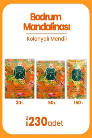 Eyüp Sabri Tuncer Kolonyalı Mendil Seti 2