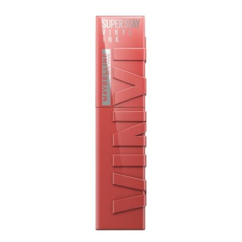 Maybelline New York Super Stay Vinyl Ink Likit Ruj 15 Peachy