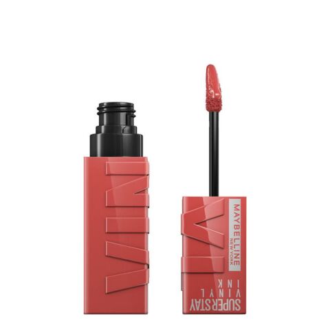 Maybelline New York Super Stay Vinyl Ink Likit Ruj 15 Peachy