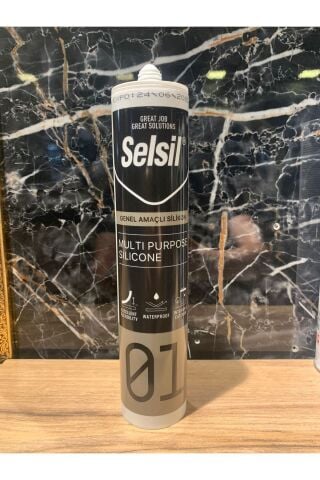 Selsil Genel Amaçlı Şeffaf Silikon