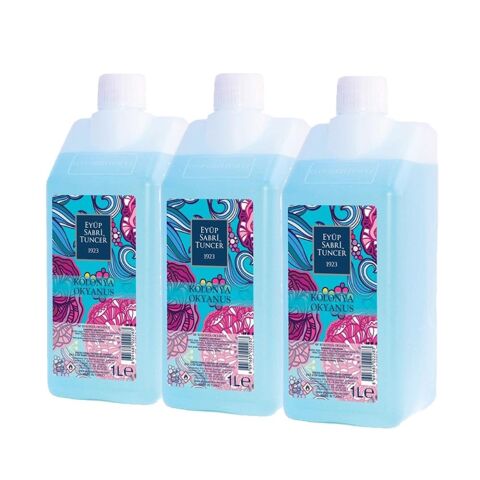 Eyüp Sabri Tuncer Okyanus Kolonyası Yedek Şişe 1 lt x 3 Adet