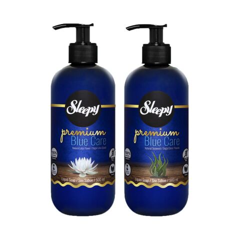 Sleepy Premium Blue Care Sıvı Sabun Deniz Yosunu ve Lotus 500 ml