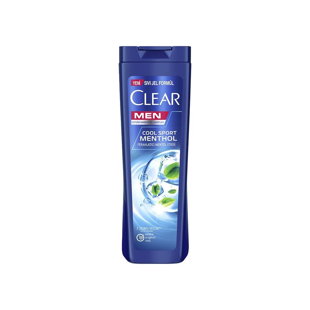 Clear Men Kepeğe Karşı Etkili Ferahlatıcı Mentol Etkisi 325 ml
