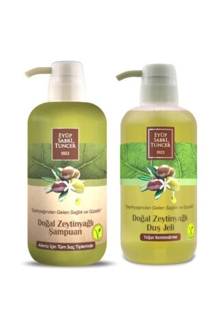 Eyüp Sabri Tuncer Doğal Zeytinyağlı Şampuan ve Duş Jeli 600 ml