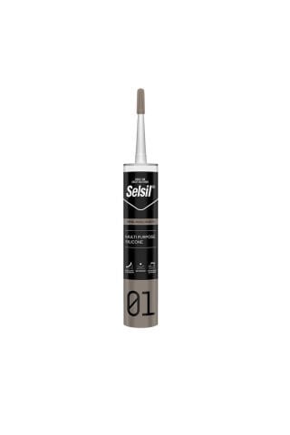 Selsil Genel Amaçlı Şeffaf Silikon 280gr