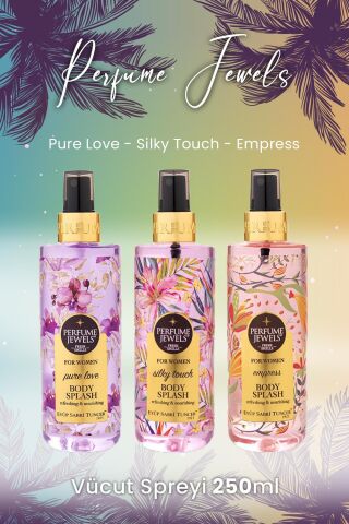 Eyüp Sabri Tuncer Vücut Spreyi Pure Love, Silky Touch ve Empress