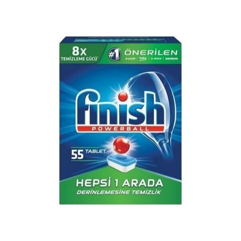 Finish Power Bulaşık Makinası Deterjanı Hepsi 1 Arada 55 Tablet