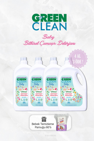 4 AL 3 ÖDE Bitkisel Bebek Çamaşır Deterjanı 2750 ml