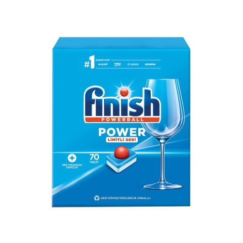 Finish Power Bulaşık Makinası Deterjanı Limitli Seri 70 Tablet