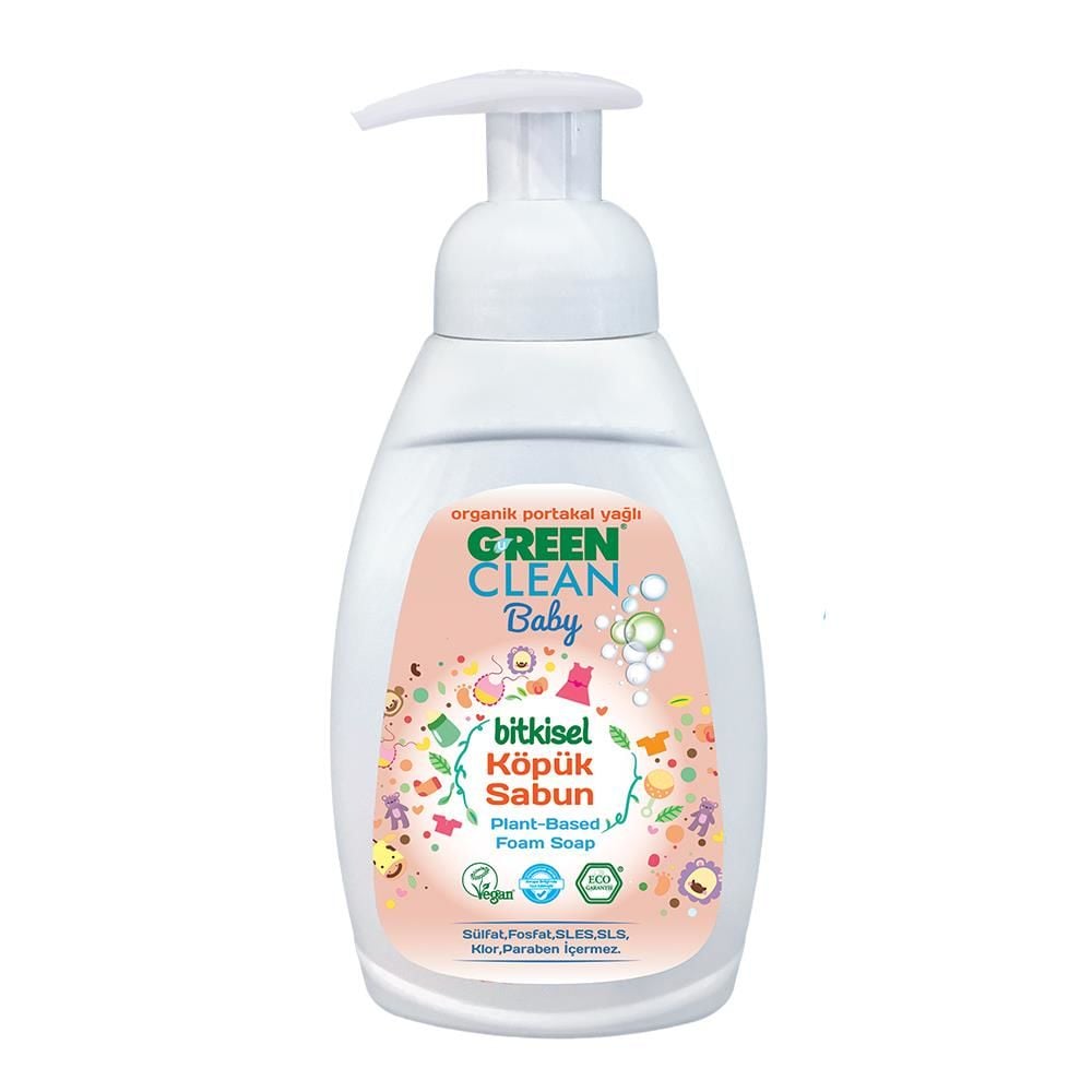 Green Clean Baby Köpük Sabun Portakal Yağlı 450 ml