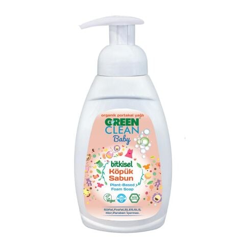 Green Clean Baby Köpük Sabun Portakal Yağlı 450 ml