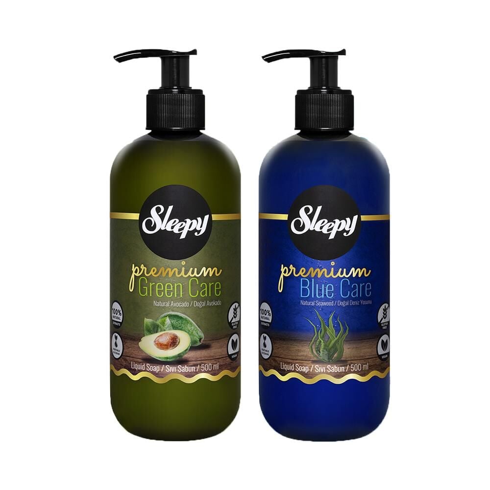Sleepy Premium Sıvı Sabun Avokado ve Deniz Yosunu 500 ml