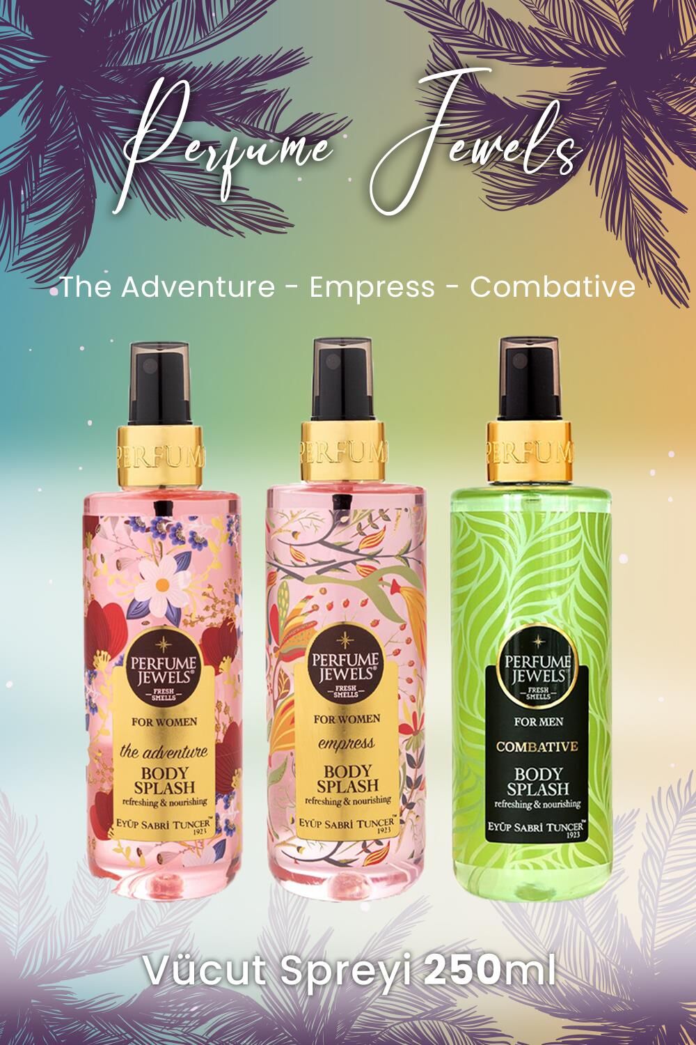 Eyüp Sabri Tuncer Vücut Spreyi The Adventure, Empress ve Combative