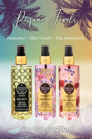 Eyüp Sabri Tuncer Vücut Spreyi Peaceful, Silky Touch ve The Adventure