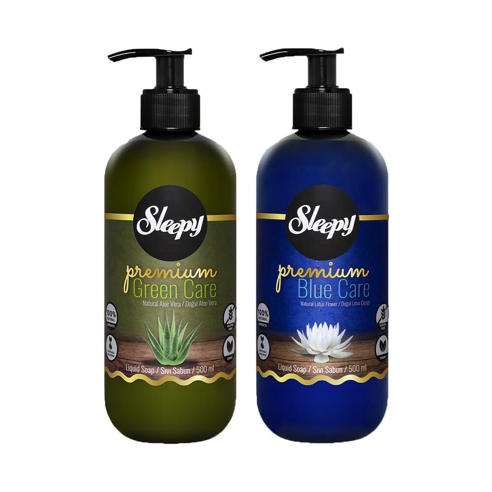 Sleepy Premium Sıvı Sabun Aloe Vera ve Lotus Çiçeği 500 ml