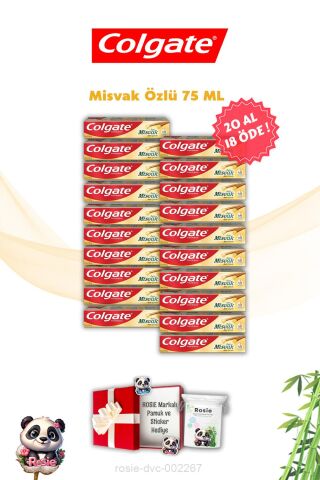 Colgate 20 AL 18 ÖDE Misvak Özlü Diş Macunu ve Rosie