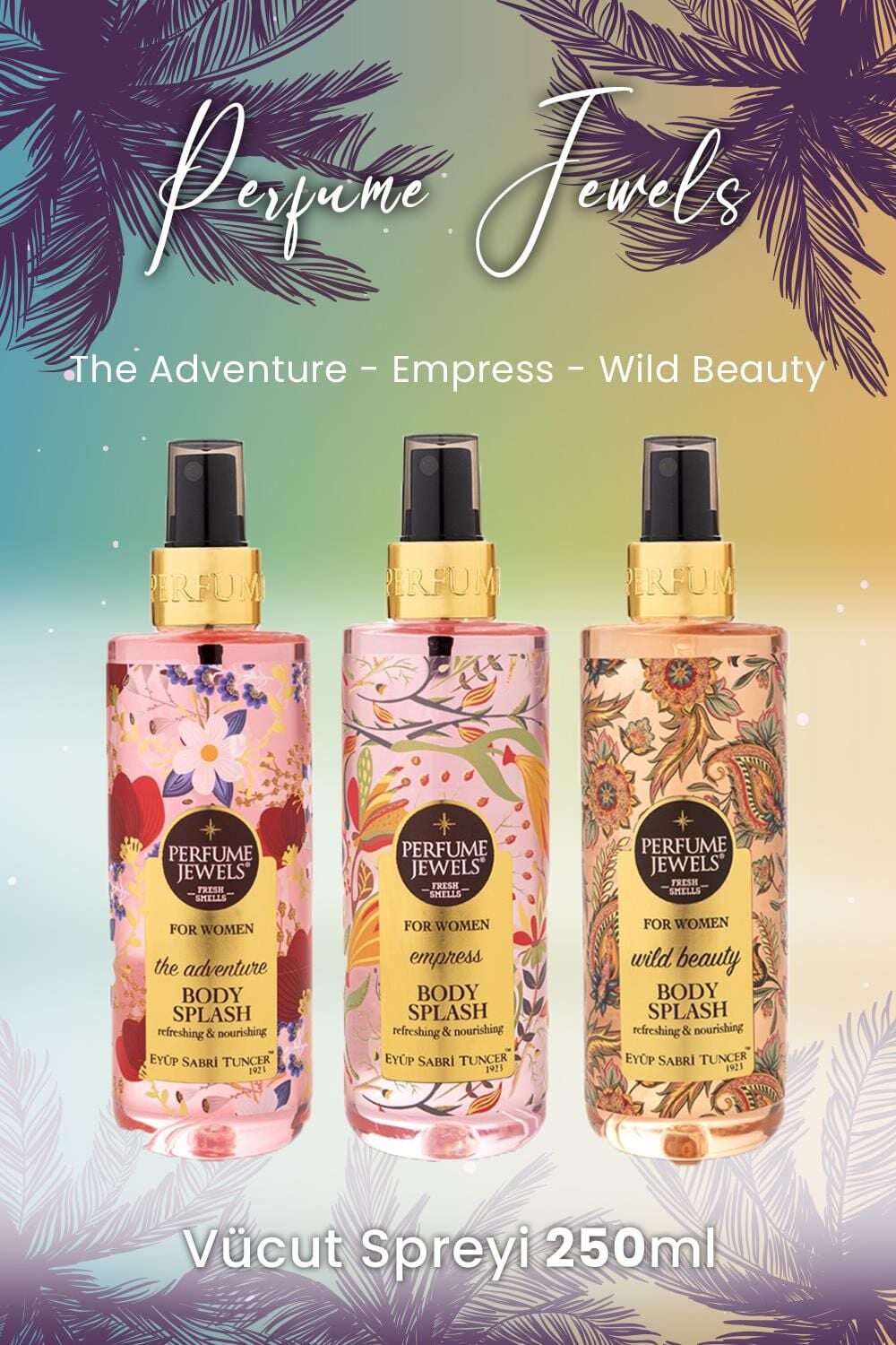 Eyüp Sabri Tuncer Vücut Spreyi The Adventure, Empress ve Wild Beauty