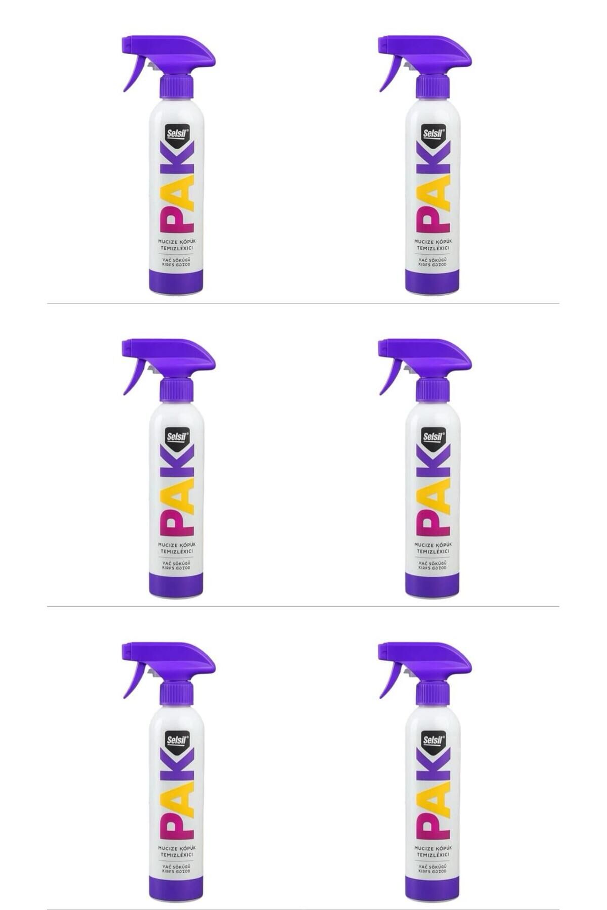 Selsil PAK KÖPÜK TEMİZLİK 6 ADET X 500ML