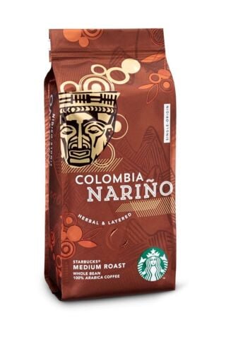 Starbucks Colombia Narino 250 gr Çekirdek Filtre Kahve