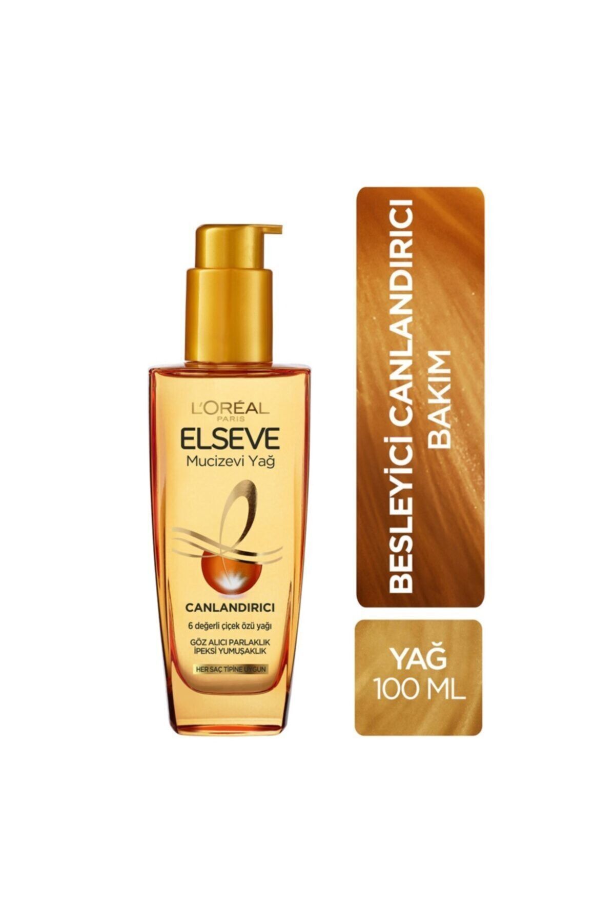 Elseve Mucizevi Bakım Yağı Normal Saçlar İçin 100 ml
