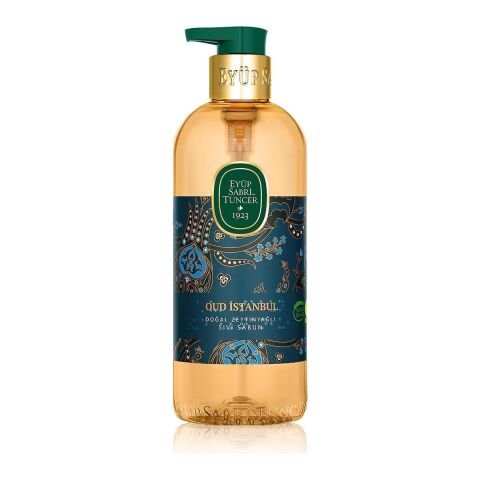 Eyüp Sabri Tuncer Oud Istanbul Doğal Zeytinyağlı Sıvı Sabun 500 Ml