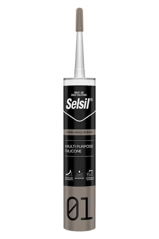Selsil Şeffaf Silikon Genel Amaçlı 280 gr