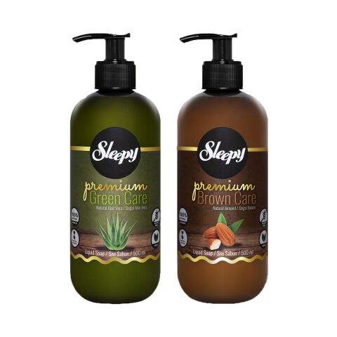 Sleepy Premium Sıvı Sabun Aloe Vera ve Badem 500 ml