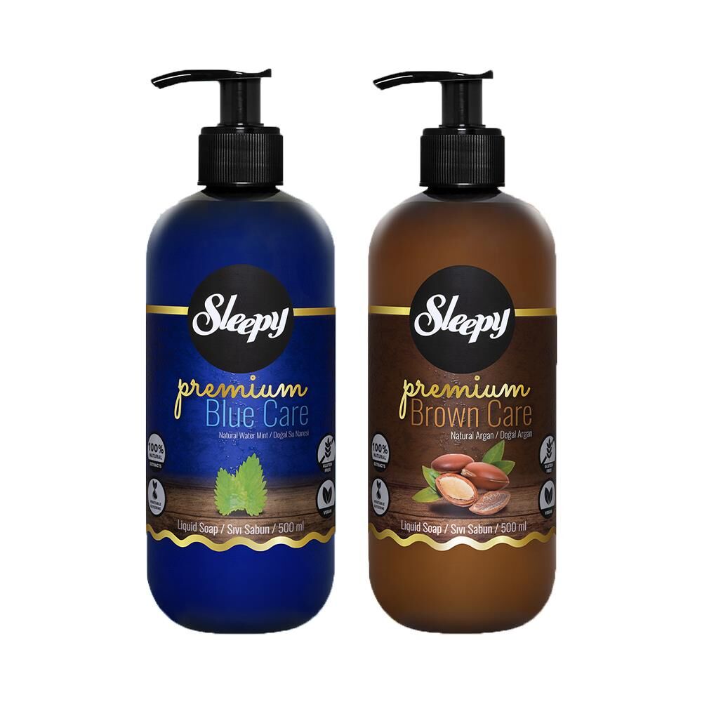 Sleepy Premium Sıvı Sabun Su Nanesi ve Argan 500 ml