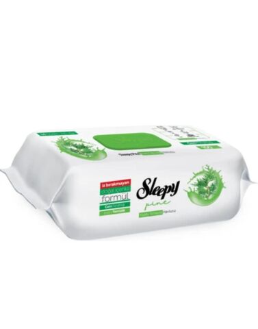 Sleepy Pine 100'lü 11 AL 9 ÖDE Çam Ferahlığı Islak Havlusu  ve ROSIE
