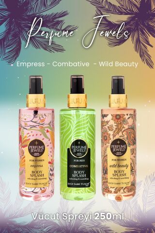 Eyüp Sabri Tuncer Vücut Spreyi Empress,Combative ve Wild Beauty