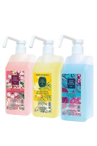 Eyüp Sabri Tuncer Okyanus, Japon Kiraz Çiçeği ve Klasik Limon Kolonyası 1 lt