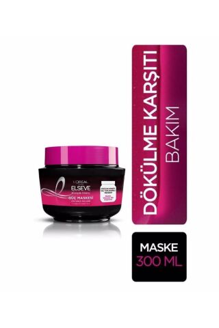 Elseve HAİR MASK L'ORÉAL PARİS COMPLETE RESİSTANCE ANTİ-HAİRİNG POWER MASK 300 ML CHARMS1498