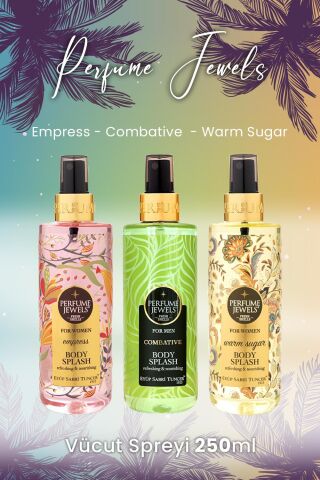 Eyüp Sabri Tuncer Vücut Spreyi Empress,Combative ve Warm Sugar