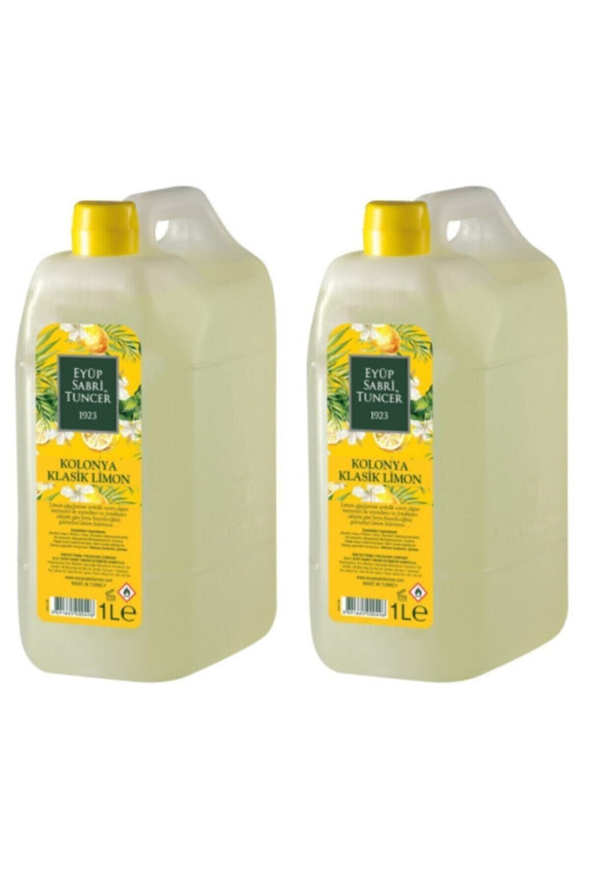 Eyüp Sabri Tuncer Klasik Limon Kolonyası Yedek Şişe 1 Litre x 2