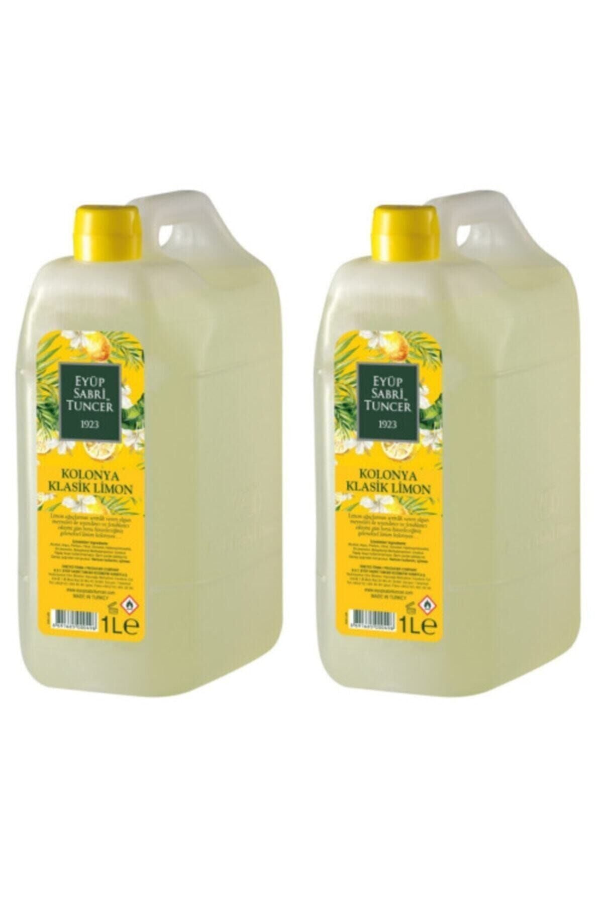 Eyüp Sabri Tuncer Klasik Limon Kolonyası Yedek Şişe 1 Litre x 2