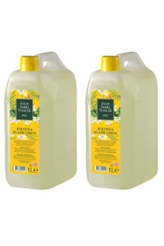Eyüp Sabri Tuncer Klasik Limon Kolonyası Yedek Şişe 1 Litre x 2