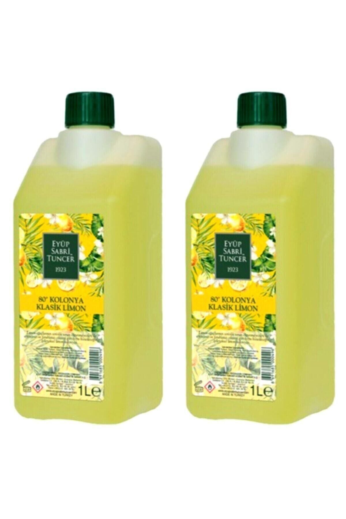 Eyüp Sabri Tuncer Klasik Limon Kolonyası Yedek Şişe 1 Litre x 2