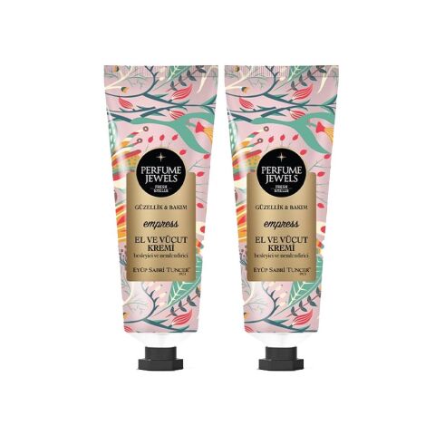 Eyüp Sabri Tuncer Perfume Jewels Empress El Kremi 50 ML x 2