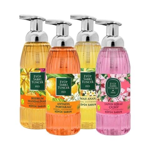 Eyüp Sabri Tuncer Zeytinyağlı Köpük Sabun Paketi 500 ML