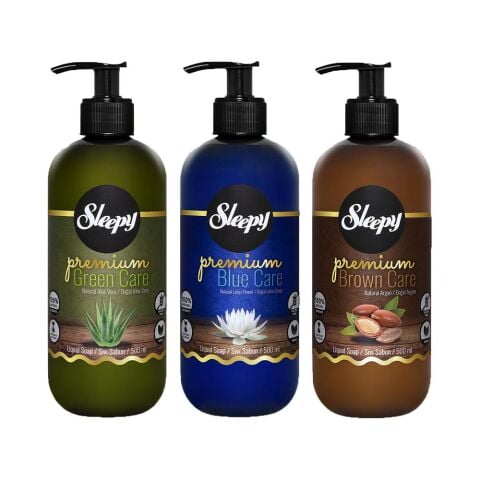 Sleepy Premium Sıvı Sabun 500 ml Karma Set
