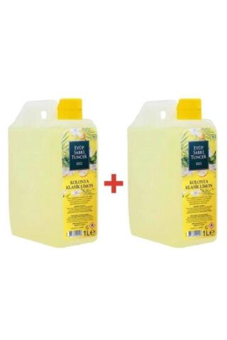 Eyüp Sabri Tuncer Klasik Limon Kolonyası Yedek Şişe 1 Litre x 2
