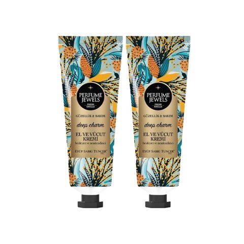Eyüp Sabri Tuncer Perfume Jewels Deep Charm El Kremi 50 ML x 2